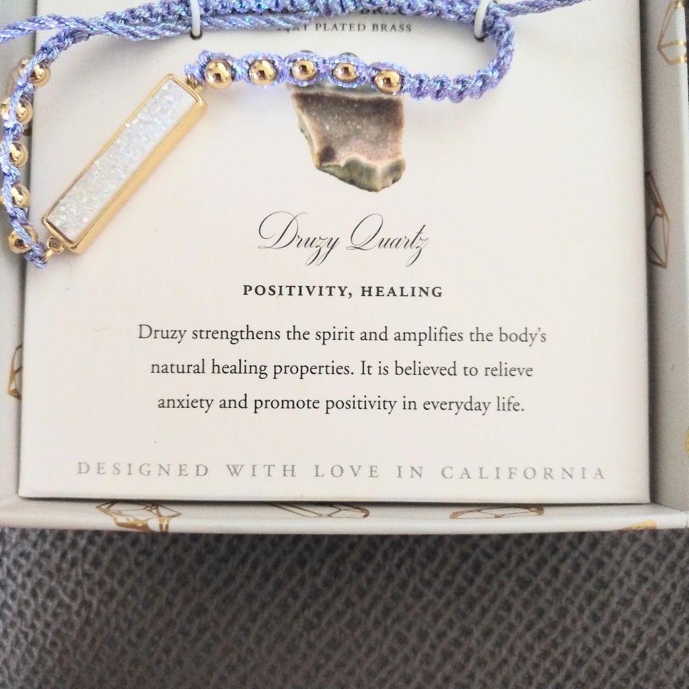 Luna🌙 Norte Lavender💜 Slide Closure Bracelet-NIB - Picture 11 of 11